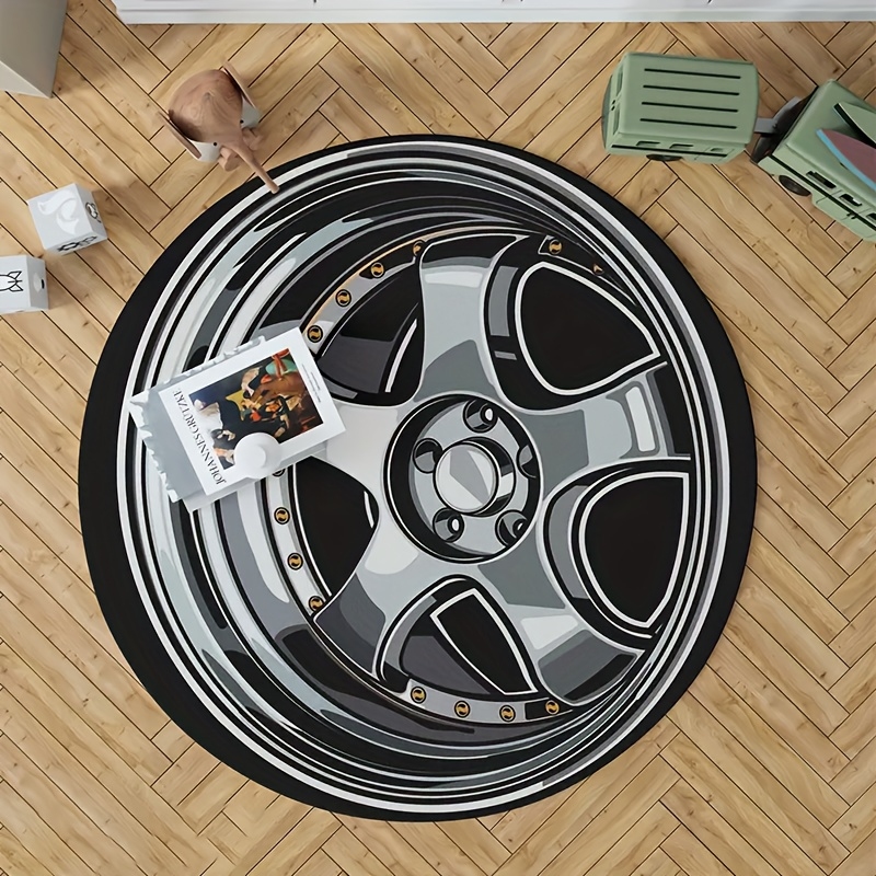 Commercial Printing Products - VIKAMA Car Wheel Rim Round Area