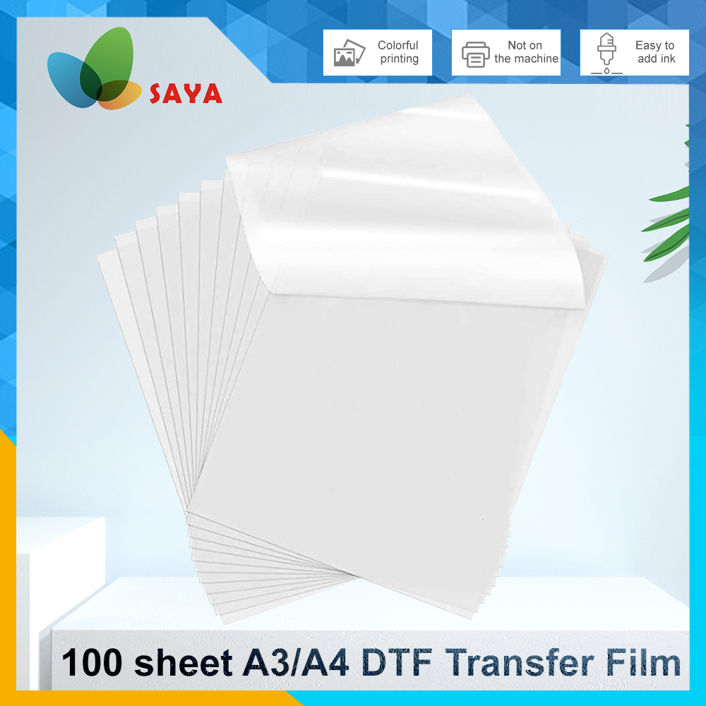 Commercial Printing Paper - 50/100 pcs DTF Film A3/A4 Double