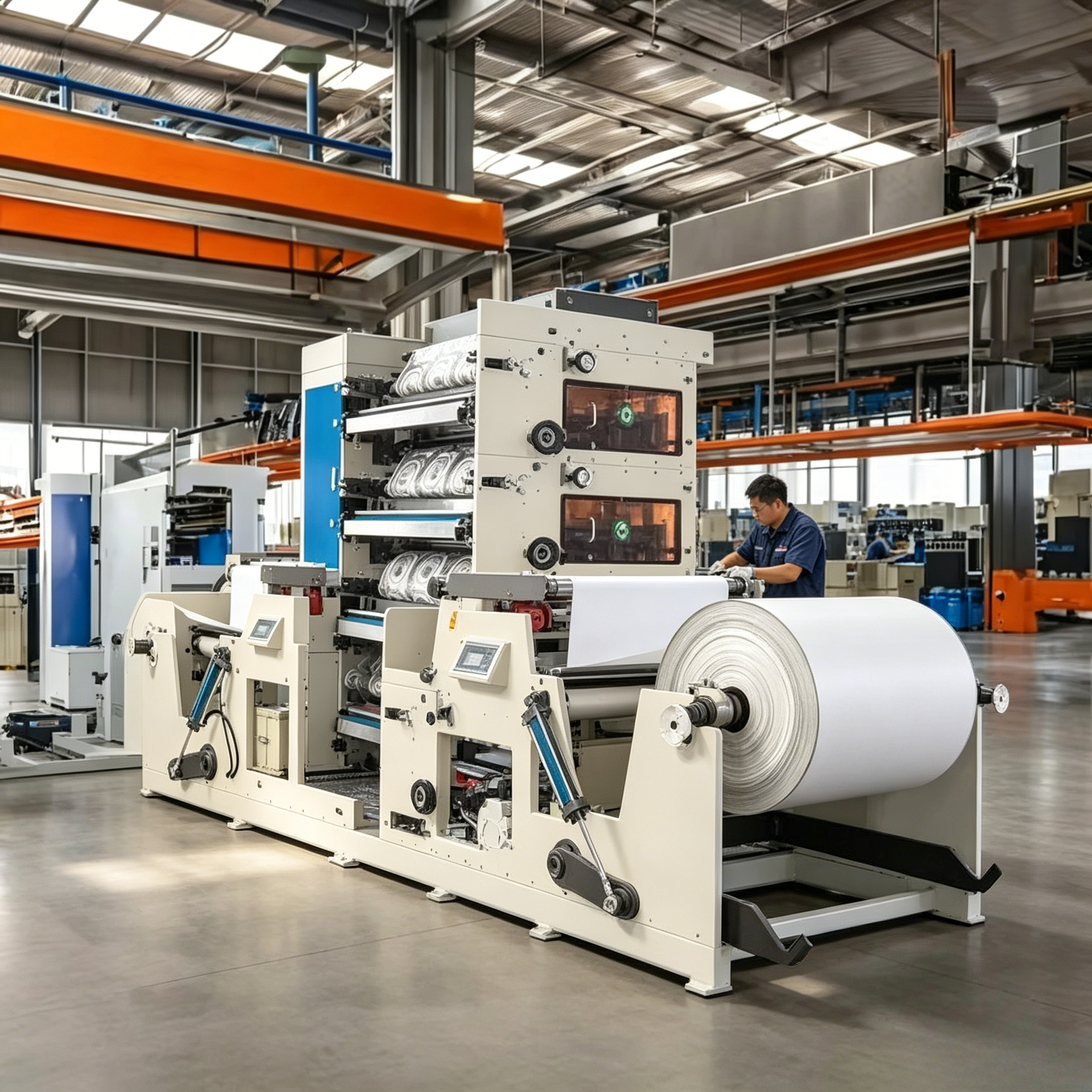 Commercial Printing Products - High Efficiency Flexographic Printing Machine, Ink
