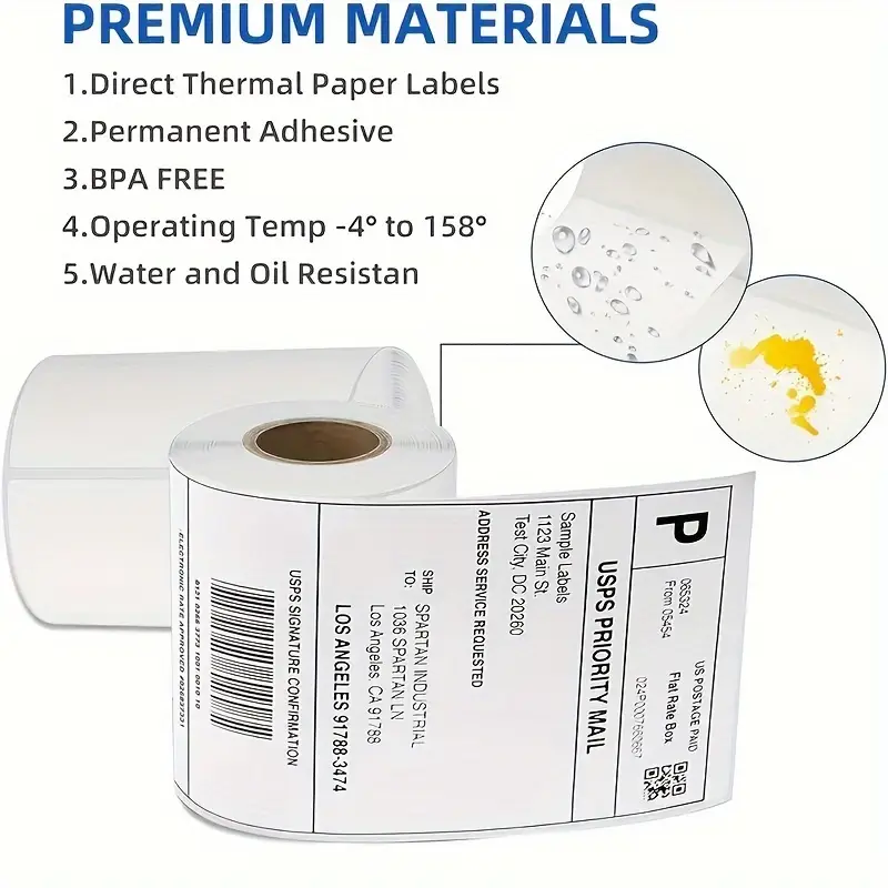 690 sheets/roll 100mm x 70mm h - Commercial Printing Paper ulasan dan harga