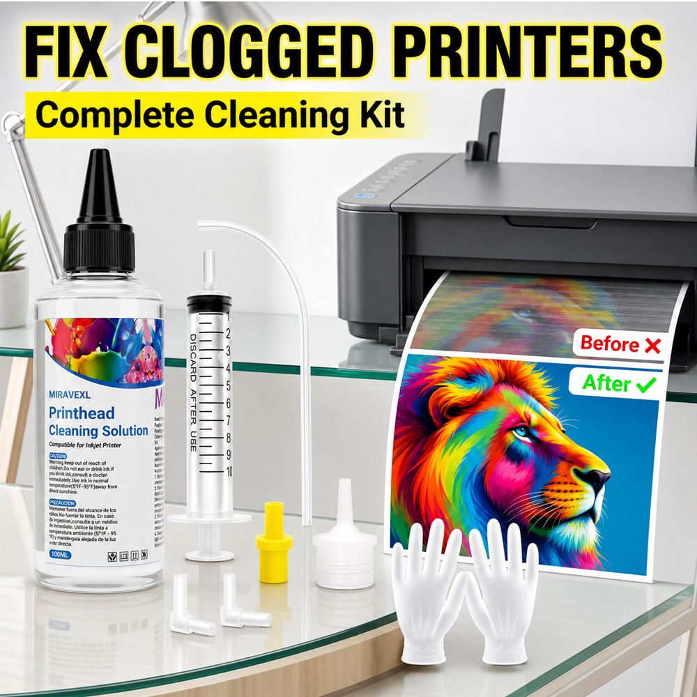 MIRAVEXL Printhead Cleaning So - Print Head Cleaning Kit ulasan dan harga