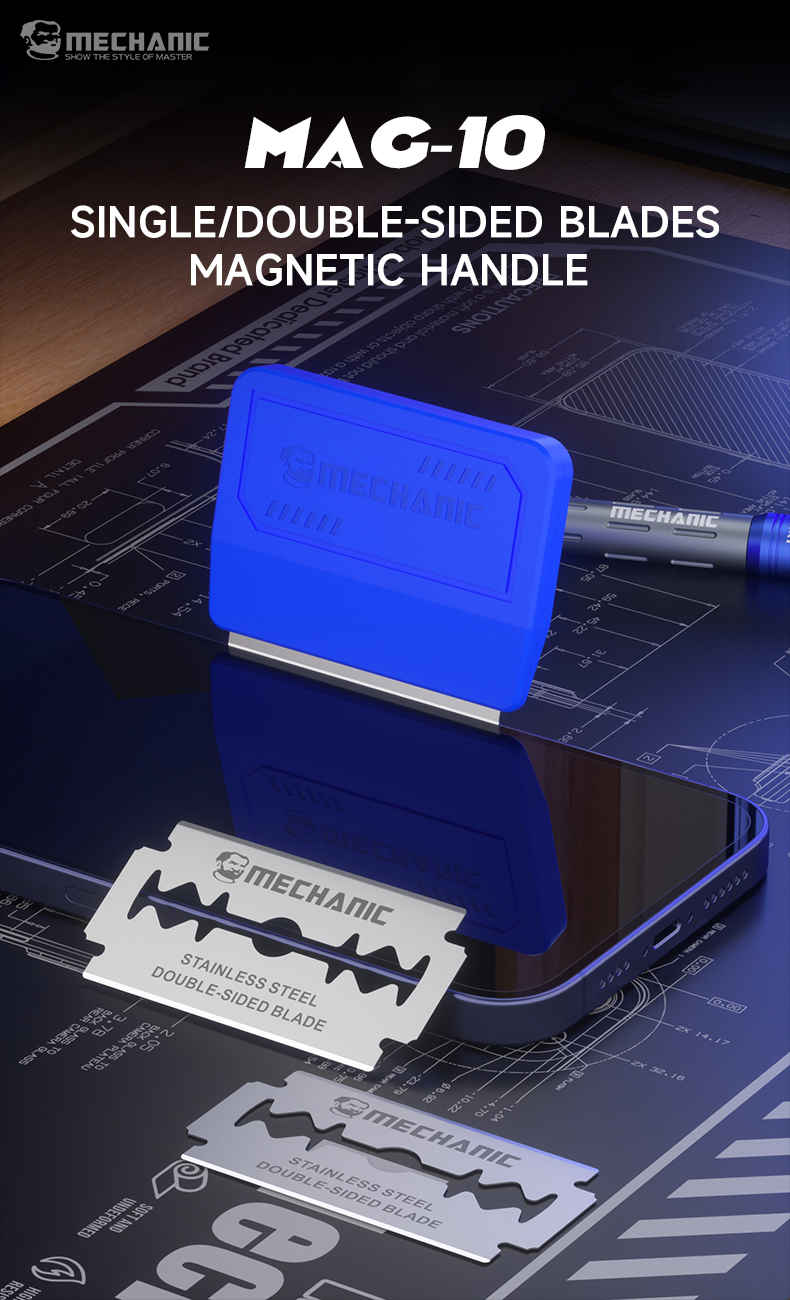 MECHANIC Mag-10 Magnetic Blade - Screen Printing Squeegee ulasan dan harga