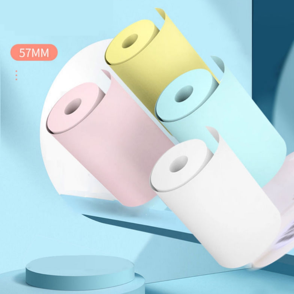 57x25MM Thermal Paper Sticker  - Commercial Printing Paper ulasan dan harga