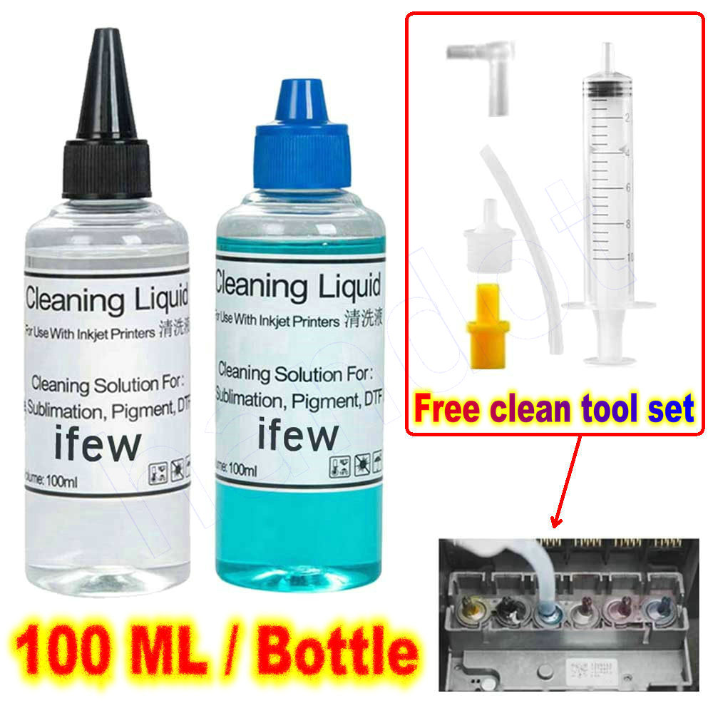 Inkjet Printer Head Nozzle Cle - Print Head Cleaning Kit ulasan dan harga