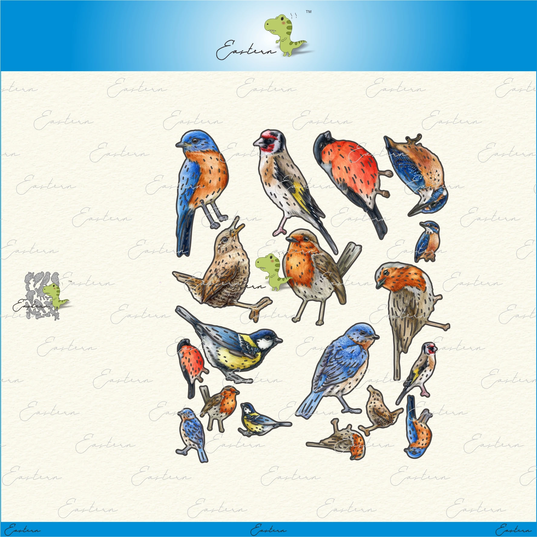 Birds In The Countryside metal - Commercial Printing Paper ulasan dan harga