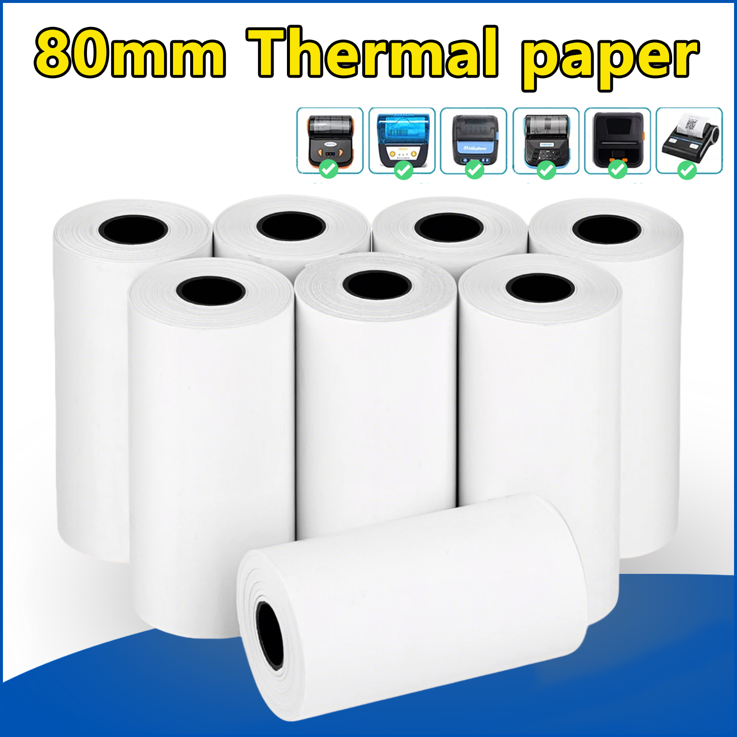 80MM Thermal Receipt Paper 3/6 - Commercial Printing Paper ulasan dan harga