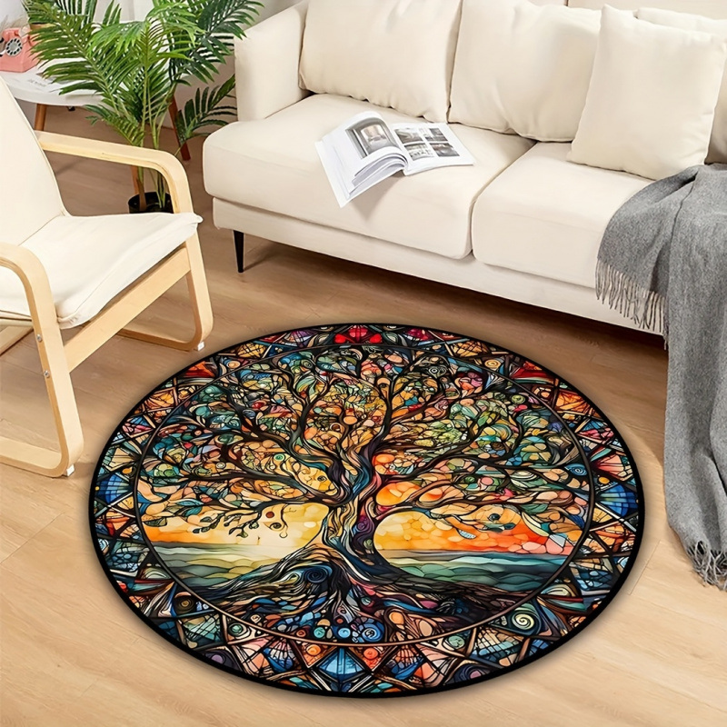VIKAMA Stained Glass Tree of L - Commercial Printing Products ulasan dan harga