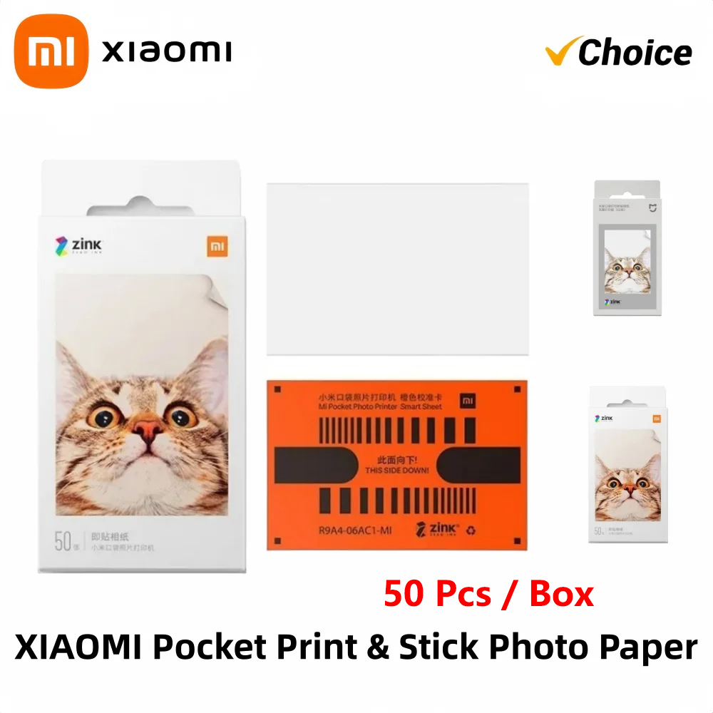 Original Xiaomi ZINK Pocket Pr - Commercial Printing Paper ulasan dan harga