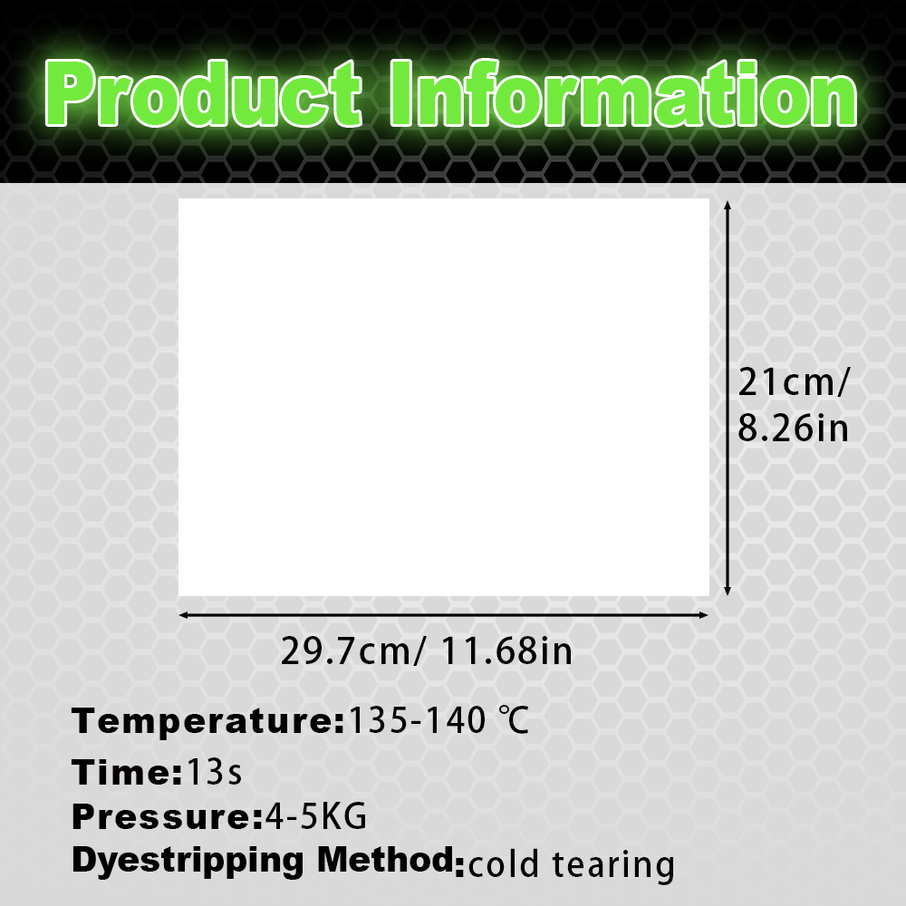 30pcs DTF luminous printing fi - Printable Heat Transfer Vinyl ulasan dan harga