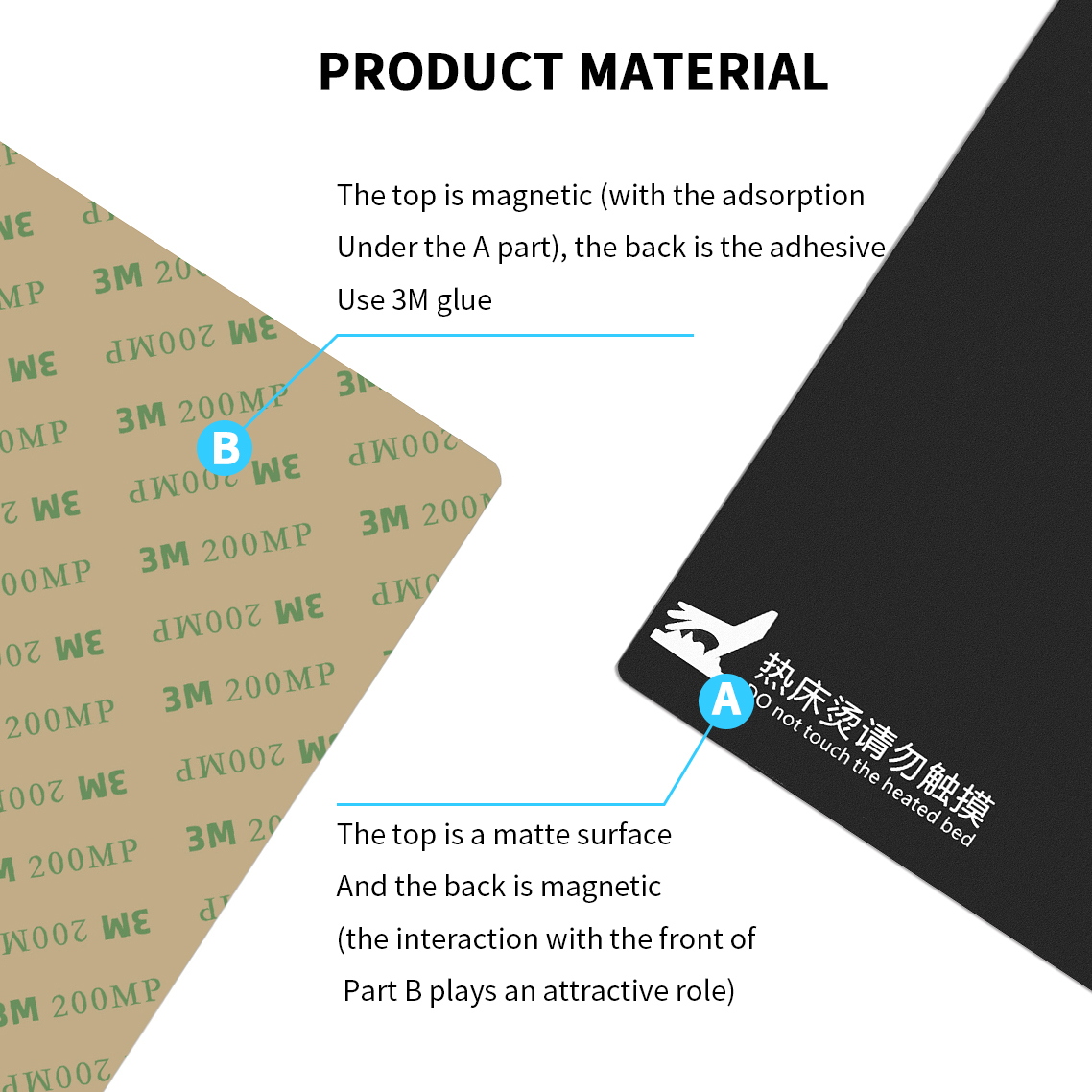 3D Printer Accessories Magneti - Printable Heat Transfer Vinyl ulasan dan harga