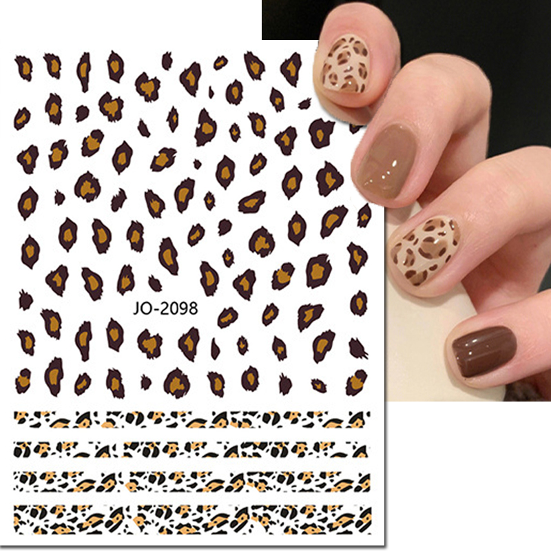 Nail Art 3d Decals Pink Blue B - Commercial Printing Paper ulasan dan harga