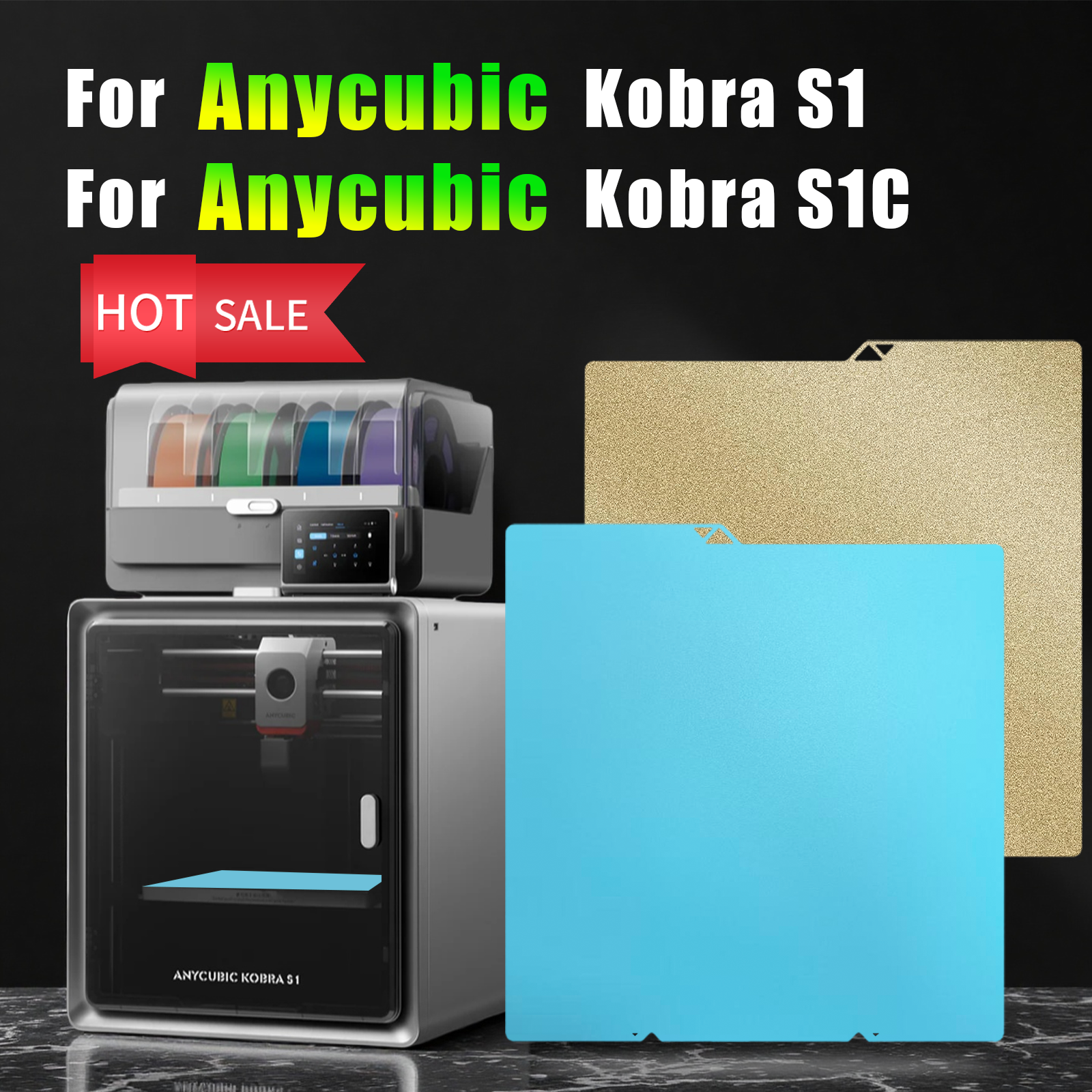 Kobra S1 3D Printer Cool Plate - Printable Heat Transfer Vinyl ulasan dan harga