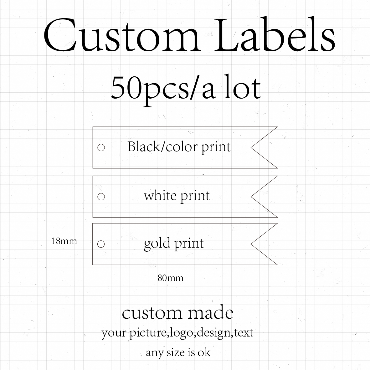 50pcs-Bar Label Customization  - Commercial Printing Products ulasan dan harga