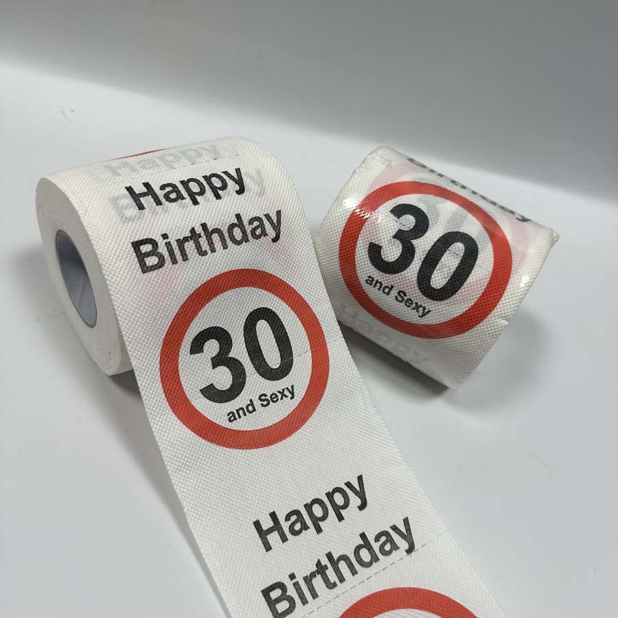 Fun Birthday Toilet Paper - Pr - Commercial Printing Paper ulasan dan harga