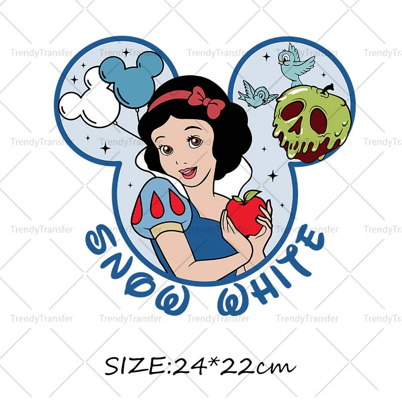 Snow White and the Seven Dwarf - Printable Heat Transfer Vinyl ulasan dan harga